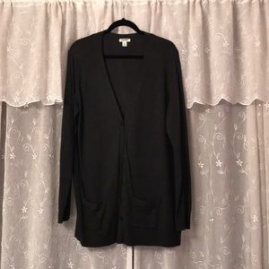 Old Navy Charcoal Gray Cardigan
